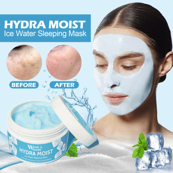 West&Month Radiant Sleep Facial Mask Deep Cleaning Pore Moisturizing Facial Mask - Image 10