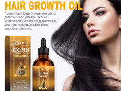 EELHOE Biotin Hair Treatment Oil Deeply Moisturizing Scalp Massage Treatment Thick And Smooth Hair Care Oil