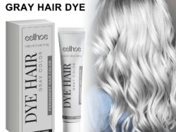 EELHOE Gray Hair Cream Natural Hair Color Long Lasting No Hair Damage Easy To Color Easy To Clean Tide Color Hairdresser
