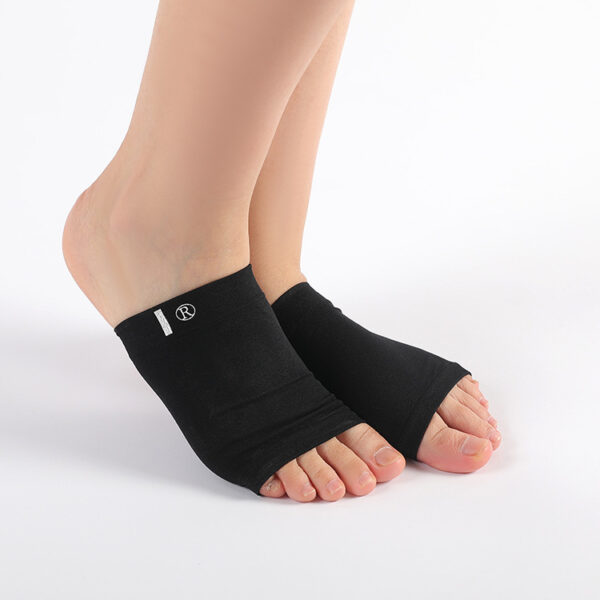 Elastic Fabric Arch Pad Foot Care Soft Shock Absorbing Bandage Arch Socks - Image 5