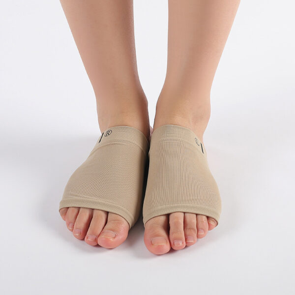 Elastic Fabric Arch Pad Foot Care Soft Shock Absorbing Bandage Arch Socks - Image 3