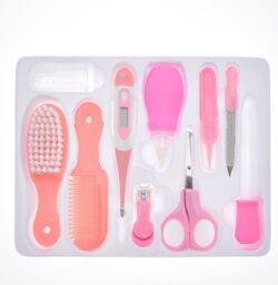Maternal and Infant Thermometer Feeding Nasal Nasal Care 10 Piece Set Baby Manicure Clamp Nail Clipper Set - Image 5