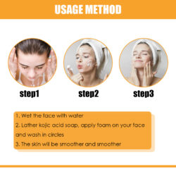EELHOE Tartaric Acid Soap Dark Spot Reducing Pore Cleansing Exfoliating Skin Care Cleansing Soap - Image 7