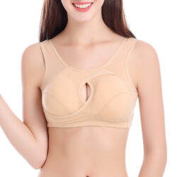 Cotton Anti-expansion Anti-Sag Gathering Adjustment Sports Bra - Image 8