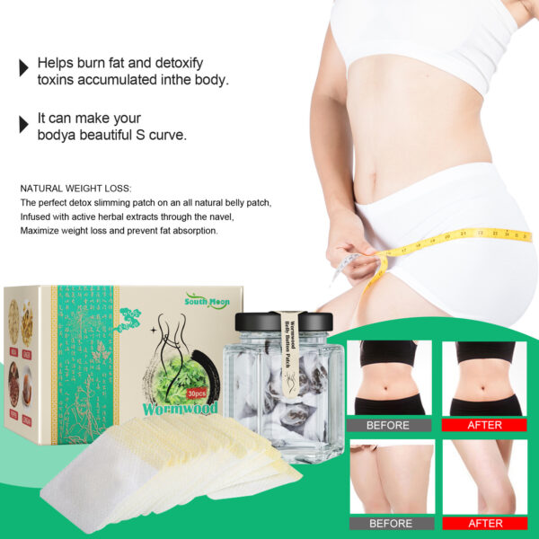 South Moon Detox Weight Loss Patch Weight Loss Herbal Abdominal Weight Loss Patch - Image 5