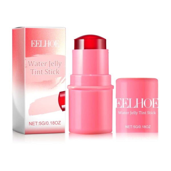 EELHOE Fruit Jelly Blush Lip Gloss Stick Lazy Contouring Even Skin Tone Brightening And Colorful Easy To Apply Lip Gloss Stick - Image 3