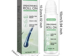 West&Month Hair Roller Balls Scalp Massage Moisturizing Hair Roots Thickening Hair Hair Treatment Roller Balls Essential Oil