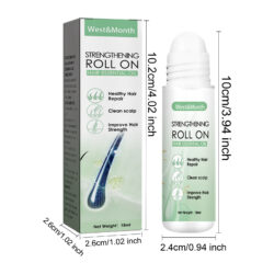West&Month Hair Roller Balls Scalp Massage Moisturizing Hair Roots Thickening Hair Hair Treatment Roller Balls Essential Oil - Image 2
