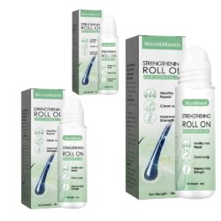 West&Month Hair Roller Balls Scalp Massage Moisturizing Hair Roots Thickening Hair Hair Treatment Roller Balls Essential Oil - Image 6