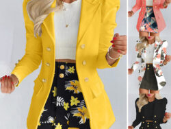 Fashion Solid Color Casual Suits Women's