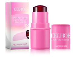 EELHOE Fruit Jelly Blush Lip Gloss Stick Lazy Contouring Even Skin Tone Brightening And Colorful Easy To Apply Lip Gloss Stick