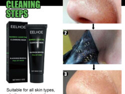 EELHOE Bamboo Charcoal Blackhead Removal Peel-Off Mask For Deep Pore Cleansing And T-Zone Oil Control