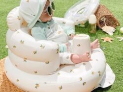 Portable Inflatable Baby Dining Chair For Bathing And Swimming