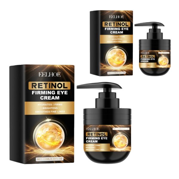 EELHOE Retinol Firming Eye Cream Fades Fine Lines And Crow's Feet Moisturizes And Refines The Skin Around The Eyes With Hydration And Anti-Wrinkles - Image 2