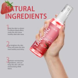 EELHOE Strawberry Tanning Mist Stay On Sun, Long-lasting, Tanning, Sun-kissed Skin, Gentle And Moisturizing Skincare - Image 6
