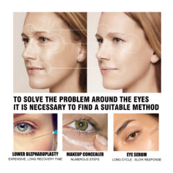 Instant Firm Eye Tightening Cream, Instant Firming Eye Cream With Hyaluronic Acid, Eye Tightener Cream With Collagen Vitamin E - Image 4
