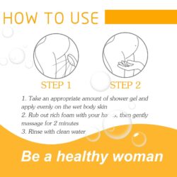EELHOE Women's Shower Gel Body Cleansing Skin Refreshing Oil Control Moisturizing Long Lasting Fragrance Shower Gel - Image 2