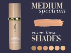 BOTAGUS Foundation 4 In 1 Medium Spectrum,,Protecting From Sun With SPF50,For Gym, Sports, Dancing Concealer Coverage Flawless