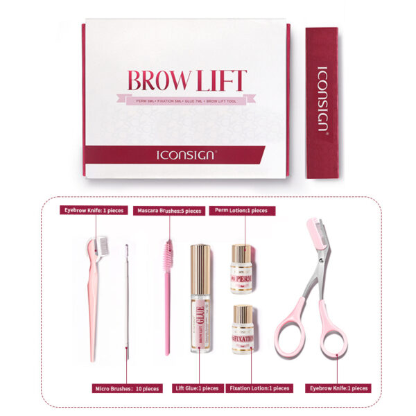 DIY Brow Lamination Eyebrow Kit 45-60 Days ICONSIGN Professional Beauty Makeup Tool Home Use - Image 6