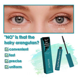 Mascara Liquid Lash Extensions, Liquid Lash Extensions Mascara,Premium Waterproof Smudge-proof Natural No Clumping Smudging Lasting All Day - Image 6