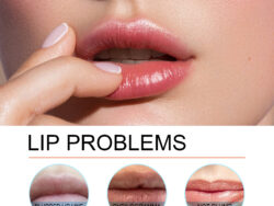 OUHOE Peel Lip Liner, Plump Lip Lines Show Lip Color Without Makeup Peeling Lip Liner