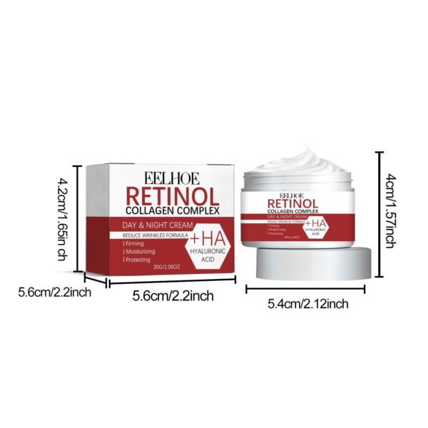 EELHOE Retinol Moisturizing Cream - A Cream That Helps To Reduce Fine Lines, Lift And Firm The Facial Skin, Providing Nourishment And Protection Against Aging - Image 3