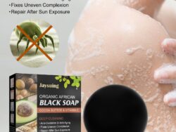 Jaysuing Acne Removing Mite Skin Soap Acne Inhibiting Cleansing Mite Handmade Soap