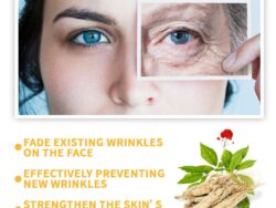 EELHOE Ginseng Essence For Fading Fine Lines, Firming Face, And Moisturizing Skin Serum