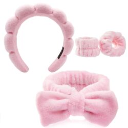 Headbuckle Bracelet Headband Four-piece Powder Set - Image 2
