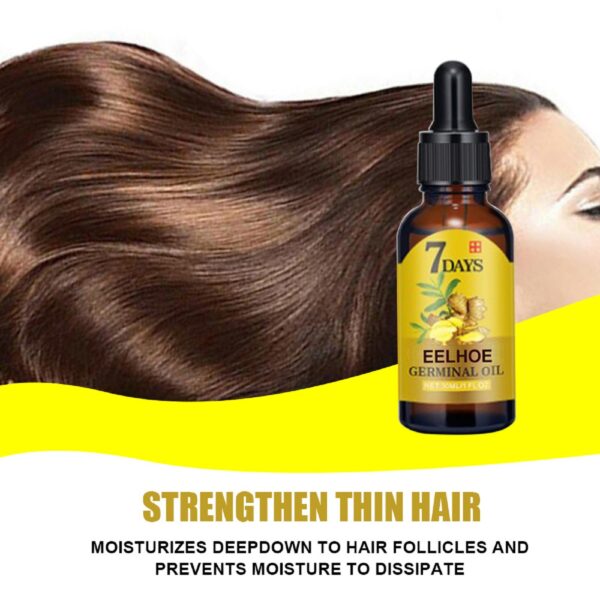 EELHOE Ginger Hair Care Liquid Nourishes And Nourishes Hair, Strengthens And Prevents Hair Loss - Image 2