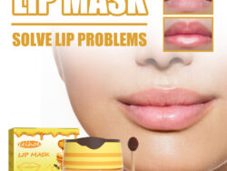 EELHOE Honey Lip Mask Moisturizing Exfoliating Lip Care Bee Lipstick