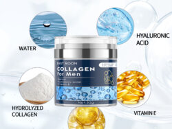 East Moon Collagen Cream, Fade Fine Lines Wrinkle Tight Facial Skin Moisturizing Anti-Aging Cream