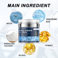 East Moon Collagen Cream, Fade Fine Lines Wrinkle Tight Facial Skin Moisturizing Anti-Aging Cream - Image 2
