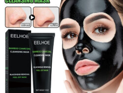 EELHOE Bamboo Charcoal Blackhead Removal Peel-Off Mask For Deep Pore Cleansing And T-Zone Oil Control